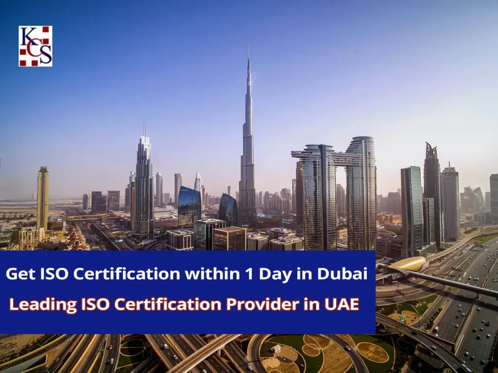 best ISO certification in Dubai by Kingsmen System Management Consultancies